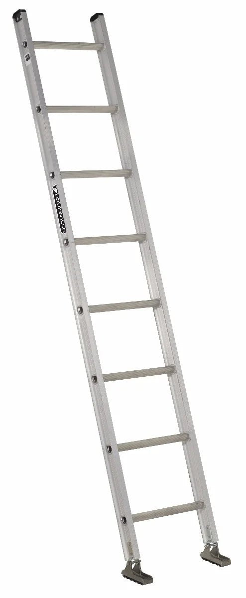 LOUISVILLE LADDER ALUMINUM SINGLE EXTENSION LADDER, TYPE IA, 300-POUND ...