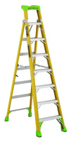LOUISVILLE LADDER FIBERGLASS CROSS - STEP LADDER, TYPE IAA, 375 - POUND LOAD CAPACITY, FXS1400HD - American Ladders & Scaffolds