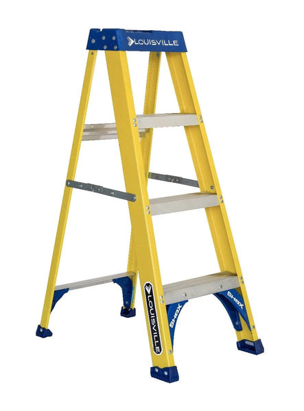 LOUISVILLE LADDER FIBERGLASS STEP LADDER, TYPE I, 250 - POUND LOAD CAPACITY, FS2000 - American Ladders & Scaffolds
