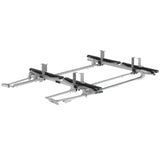 Max Rack Low Roof Double, Aluminum, Ford Transit 148" Wheelbase - American Ladders & Scaffolds