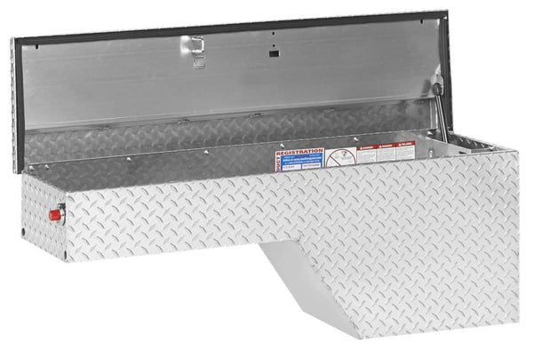 Model 172 - 0 - 01 Pork Chop Box, Aluminum, Driver Side, 3.4 cu ft - American Ladders & Scaffolds