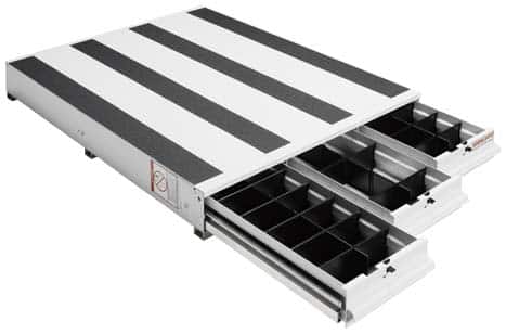 Model 317 - 3 ITEMIZER® Van Drawer Unit, Lateral, 49 in x 36 in x 6 - 3/4 in - American Ladders & Scaffolds