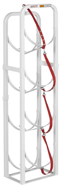 Model 9864 - 3 - 01 Refrigerant Tank Rack, 4 x 30 lbs, 48 - 1/2 in 13 in x 8 in - American Ladders & Scaffolds