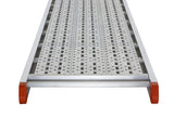 LOUISVILLE LADDER 12'L X 12"W ALUMINIUM SCAFFOLD PLANK, 500-POUND LOAD CAPACITY, P21212