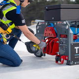 Penetrating Mobile Fall Protection System Supports 5 Workers - American Ladders & Scaffolds