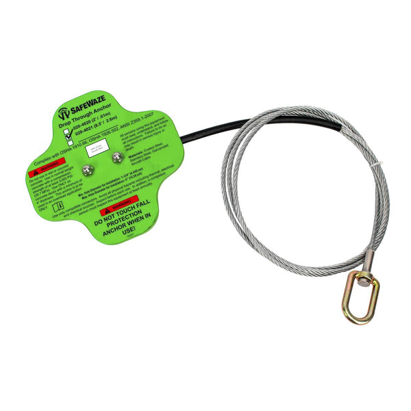 Safe Waze Drop - Through Cable Anchor - American Ladders & Scaffolds