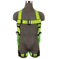 Safewaze Arc Flash Full Body Harness: DE 1D, DE MB Torso, DE MB Chest, DE QC Legs - American Ladders & Scaffolds