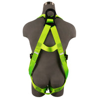 Safewaze Arc Flash Full Body Harness: DE 1D, DE MB Torso, DE MB Chest, DE QC Legs - American Ladders & Scaffolds