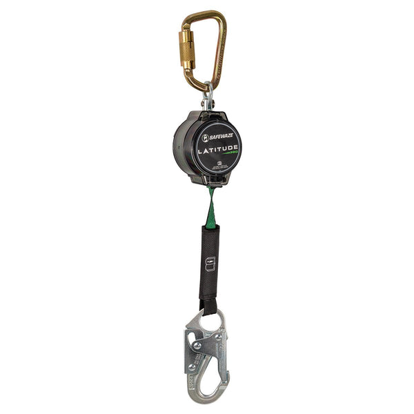 Safewaze Latitude Pro 7' Single Web SRL: Carabiner - American Ladders & Scaffolds