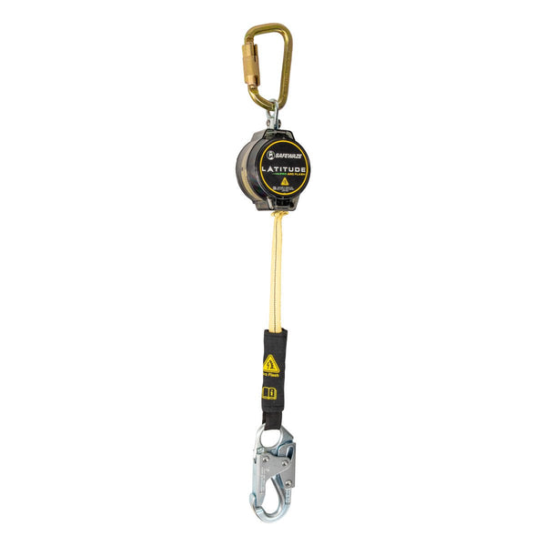 Safewaze Latitude Pro Arc Flash 7' Single Web SRL: Carabiner - American Ladders & Scaffolds