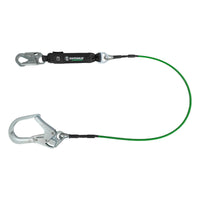 Safewaze Leading Edge 6' Energy Absorbing Lanyard: Rebar Hook - American Ladders & Scaffolds