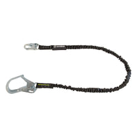 Safewaze PRO 6' Internal Energy Absorbing Lanyard: Rebar Hook - American Ladders & Scaffolds