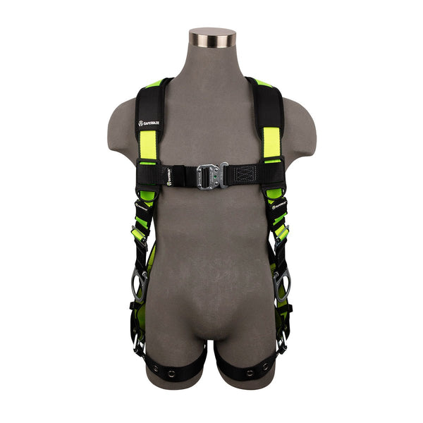 Safewaze PRO Full Body Harness: 3D, QC Chest, TB Legs - American Ladders & Scaffolds