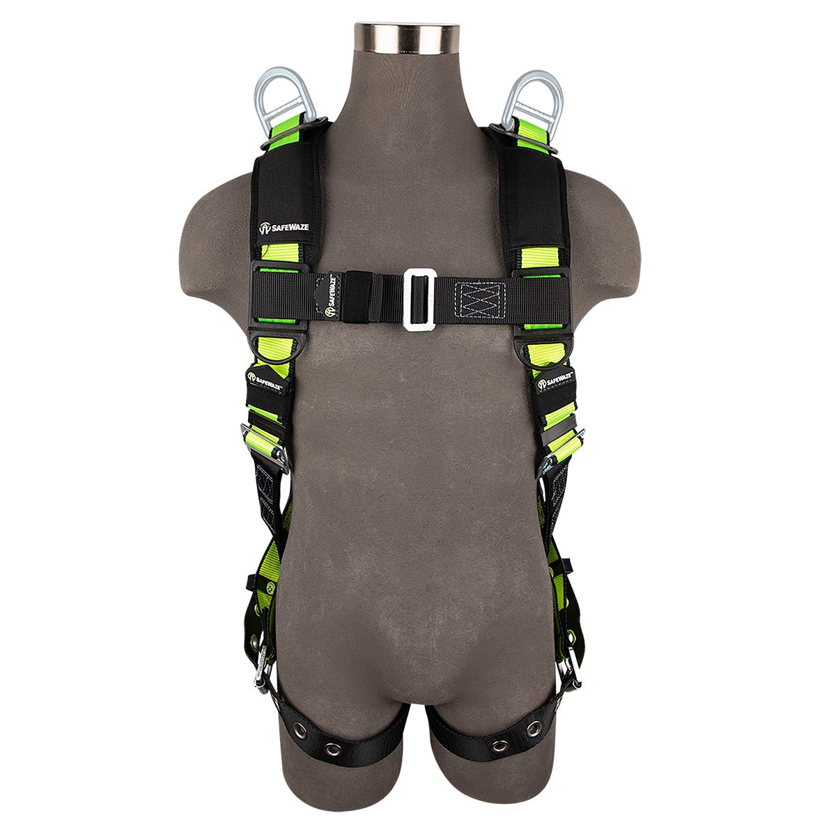 Safewaze PRO Full Body Retrieval Harness: 1D, Shoulder D, MB Chest
