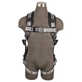 Safewaze PRO+ Slate Full Body Harness: Alu 1D, Alu QC Chest, TB Legs - American Ladders & Scaffolds