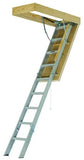 SERIES ELITE ENERGY EFFICIENT LOUISVILLE LADDER ALUMINIUM ATTIC LADDER, 375 - POUND LOAD CAPACITY - American Ladders & Scaffolds