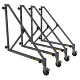 Set of 46” universal outriggers with casters I - BMSO4TT - American Ladders & Scaffolds