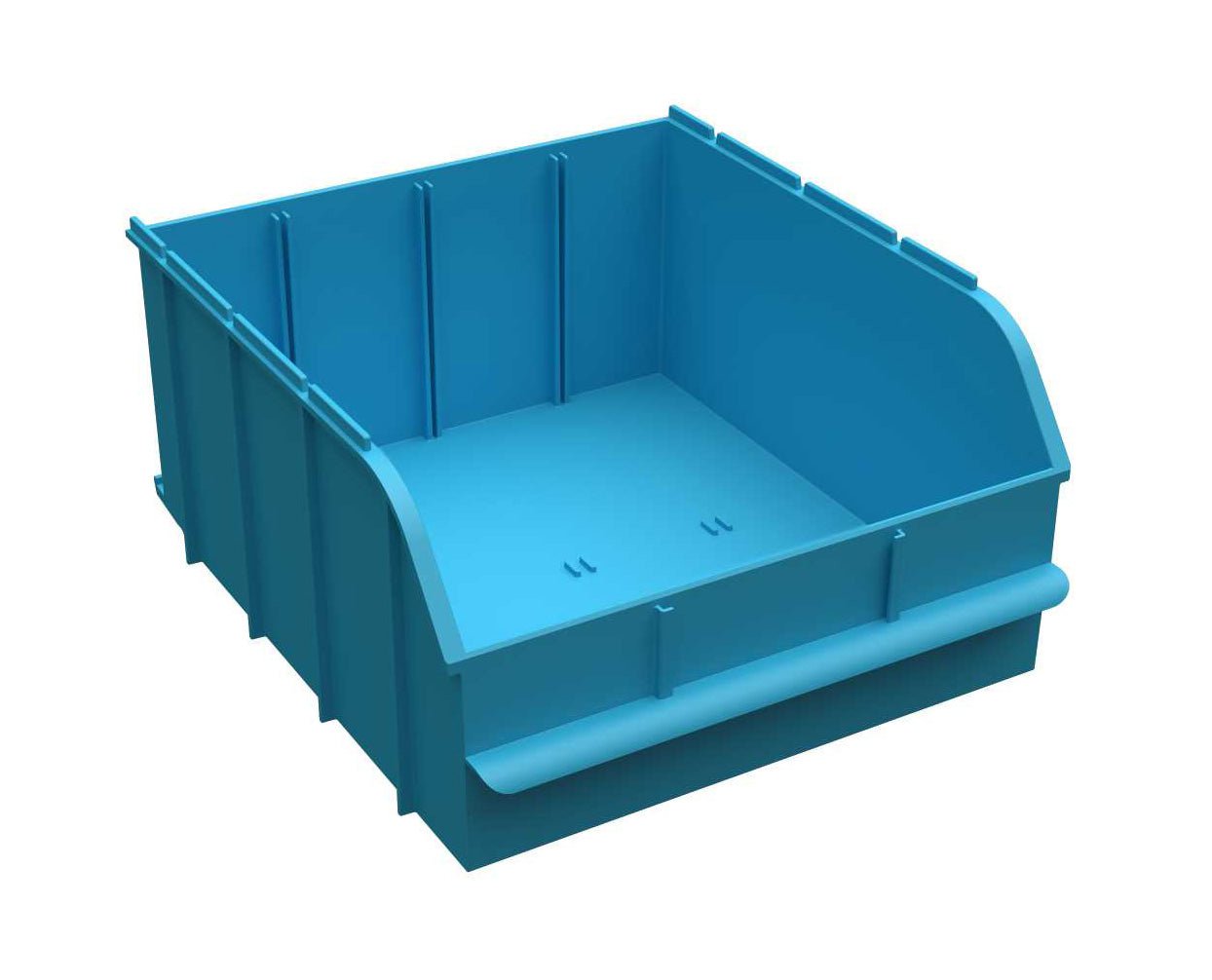 bin13nページ Snap In Bin, 12w x 6.5h x 13d, Blue - American Ladders & Scaffolds