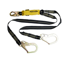 SoftCoil Arc Flash Twinleg Lanyard (Snaphook, Rebar Hooks) - 6' - American Ladders & Scaffolds