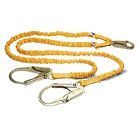 SoftCoil Twinleg Lanyard (Snaphook and Rebar Hooks) - 6' - American Ladders & Scaffolds