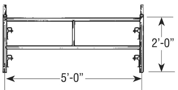 Standard Frame 2x5 - American Ladders & Scaffolds