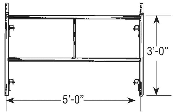 Standard Frame 3x5 - American Ladders & Scaffolds