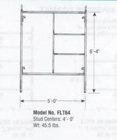 Standard Frame 6'4"x5 - American Ladders & Scaffolds