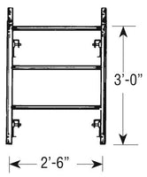 Standard Narrow Frame 3x30 - American Ladders & Scaffolds