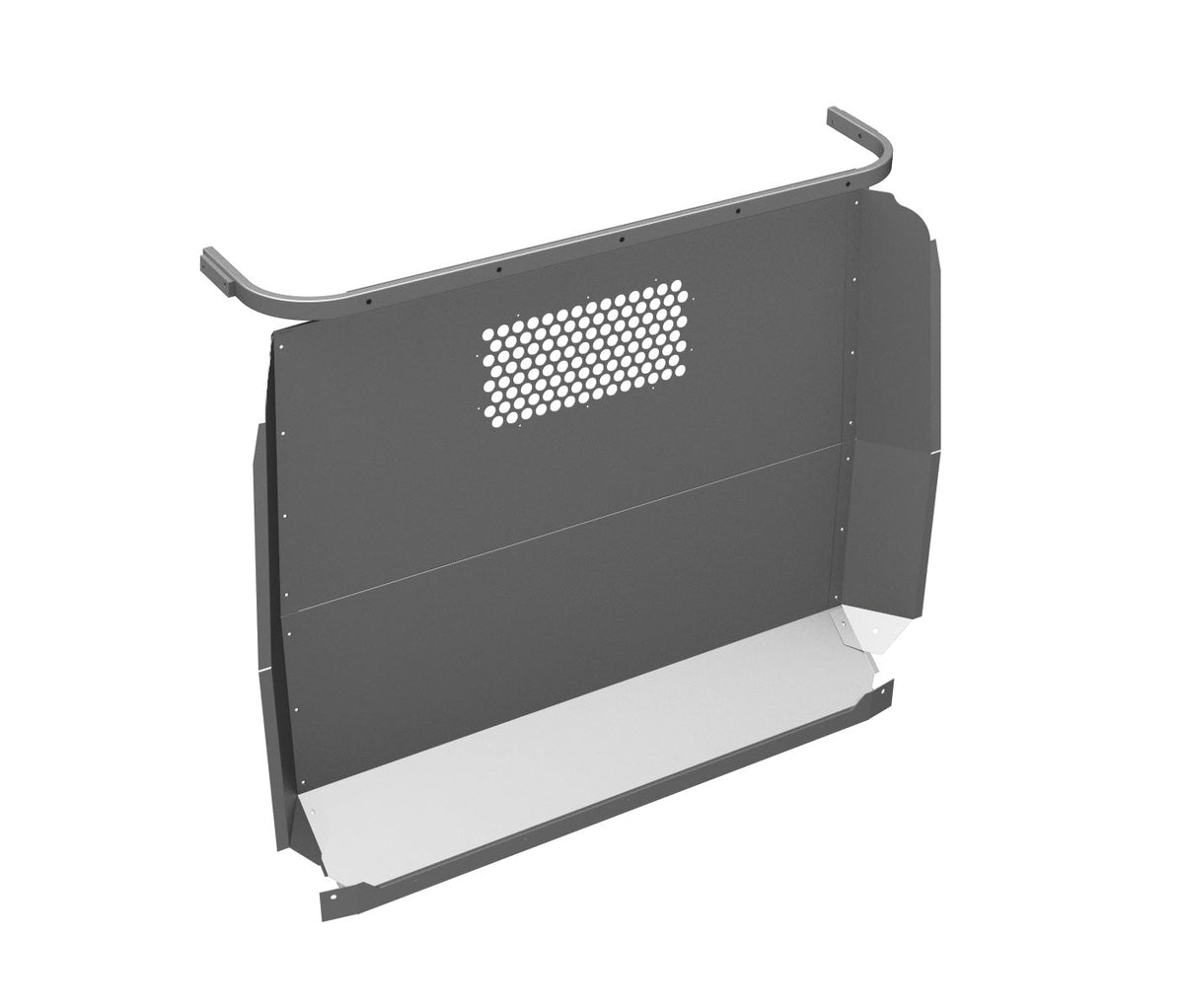 Steel Partition w/ Visibility, Gray, Metris | American Ladders & Scaffolds