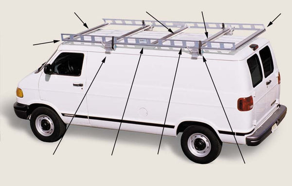 System One Van Rack Contractor Rig | American Ladders & Scaffolds