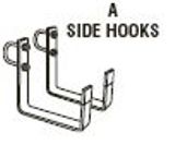 Truck Caddy Ladder Rack Side Hooks (Pair)