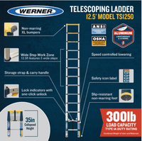 Telescoping Ladder 12.5 ft Type IA - American Ladders & Scaffolds