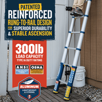 Telescoping Ladder 12.5 ft Type IA - American Ladders & Scaffolds