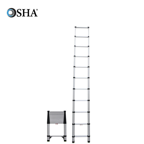 Telesteps 18/ 16 FT REACH PROFESSIONAL WIDE STEP TELESCOPING EXTENSION LADDER - American Ladders & Scaffolds