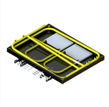 Tie Down 39008 44.3 in. x 62.8 in. x 56 in. BreezeThru Forklift Work Platform - American Ladders & Scaffolds