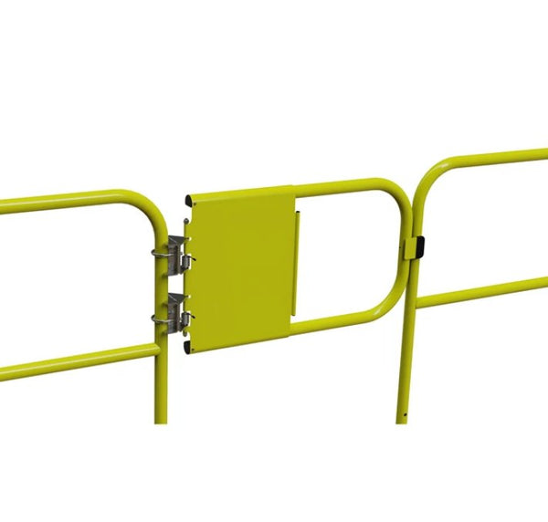 Tie Down Adjustable 35 in. to 48 in. Universal Guardrail Gate - American Ladders & Scaffolds