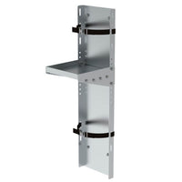 Two level adjustable bottle holder, aluminum, 10 1/4"d x 9 1/2"w x 36"h - American Ladders & Scaffolds