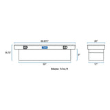 UWS 60" Crossover Truck Tool Box - American Ladders & Scaffolds