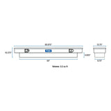 UWS 60" Slim - Line Crossover Truck Tool Box - American Ladders & Scaffolds
