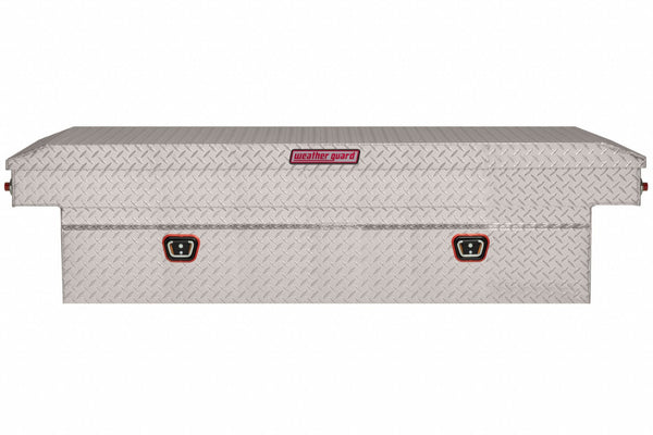 Weather Guard Aluminum Saddle Box - Full Extra Wide (Model 117) - American Ladders & Scaffolds