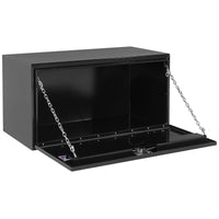 WeatherGuard Model 550 - 5 - 02 Underbed Box, Black Steel, Jumbo, 16.2 cu ft - American Ladders & Scaffolds