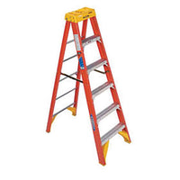 Werner 6200 Series Fiberglass Stepladder (Type 1A) - American Ladders & Scaffolds