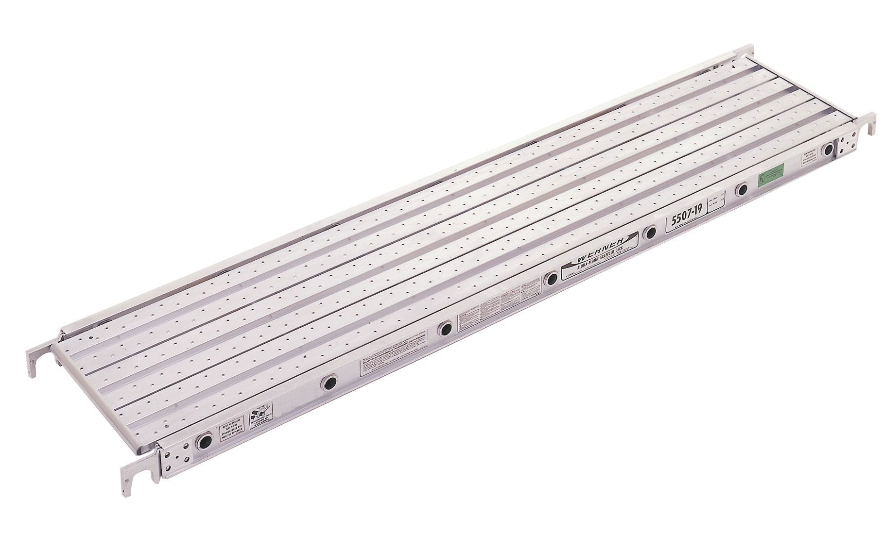 Werner Alumnium Deck Scaffold Plank 7x19 | American Ladders