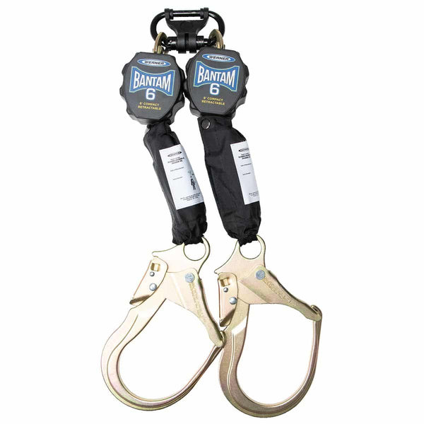 WERNER BANTAM TWINLEG WEB SELF - RETRACTING LIFELINE R431006 - XX - American Ladders & Scaffolds