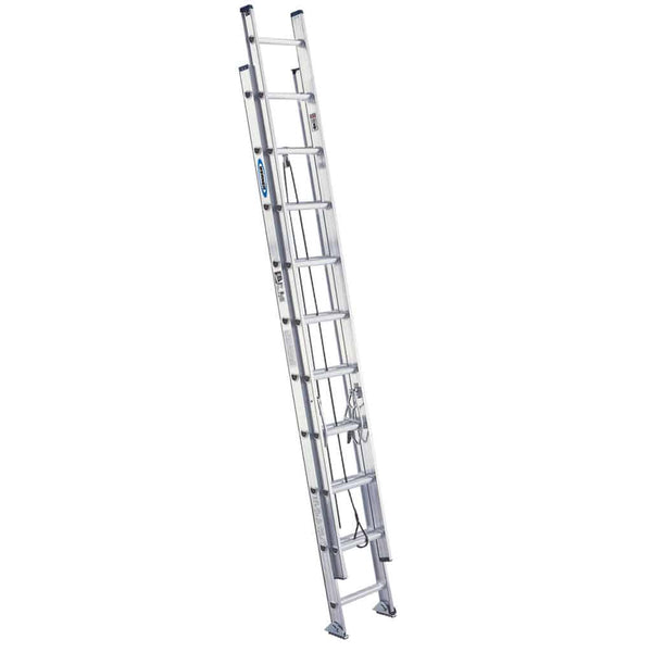 Werner D1500 - 2 D - Rung Aluminum Extension Ladder (Type 1A) - American Ladders & Scaffolds