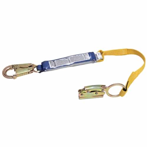 Werner - Manual Rope Adjuster with 3' Lanyard and DCell Shock Pack - American Ladders & Scaffolds