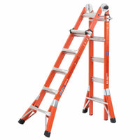 Werner Multi - Position Fiber Glass Pro Ladder (300 lb, Type 1A) FMT - 00 - American Ladders & Scaffolds