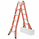 Werner Multi - Position Fiber Glass Pro Ladder (300 lb, Type 1A) FMT - 00 - American Ladders & Scaffolds