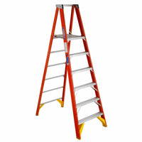 Werner P6200 Type IA Fiberglass Platform Ladder - American Ladders & Scaffolds