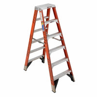 Werner T7400 Series Twin Fiberglass Stepladder (Type 1AA) - American Ladders & Scaffolds